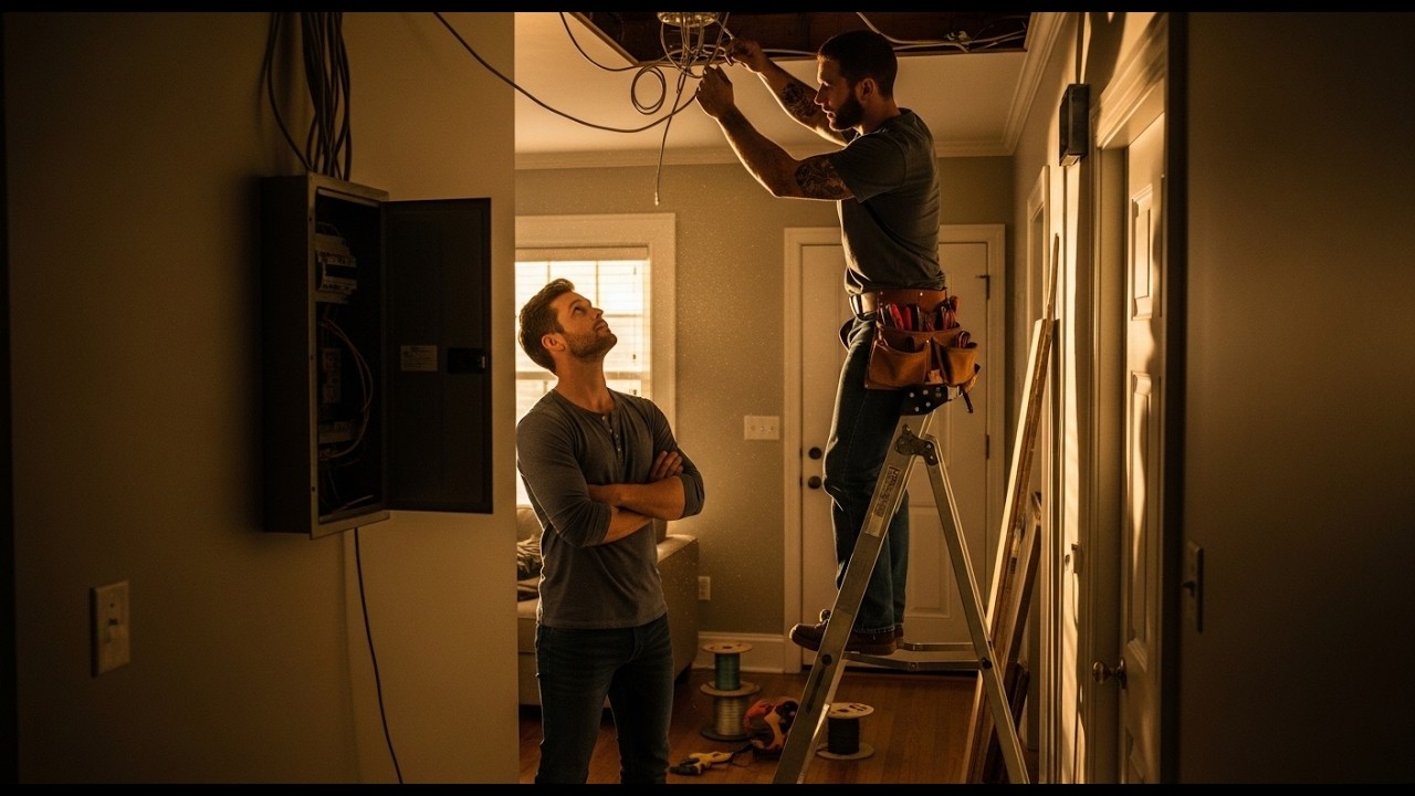 He Rewired My Whole House for Free — Said He Needed the Practice and I Needed the Safety | Gay Story