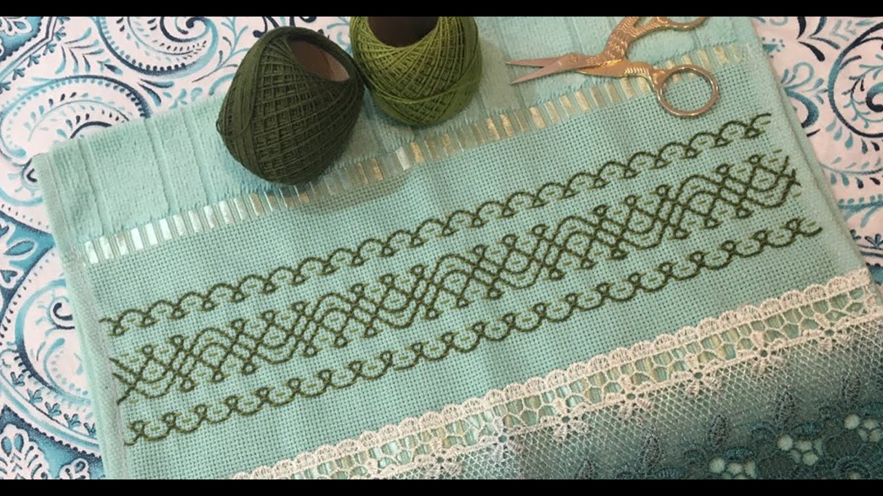 #14 Ponto Bastilha em tons de verde