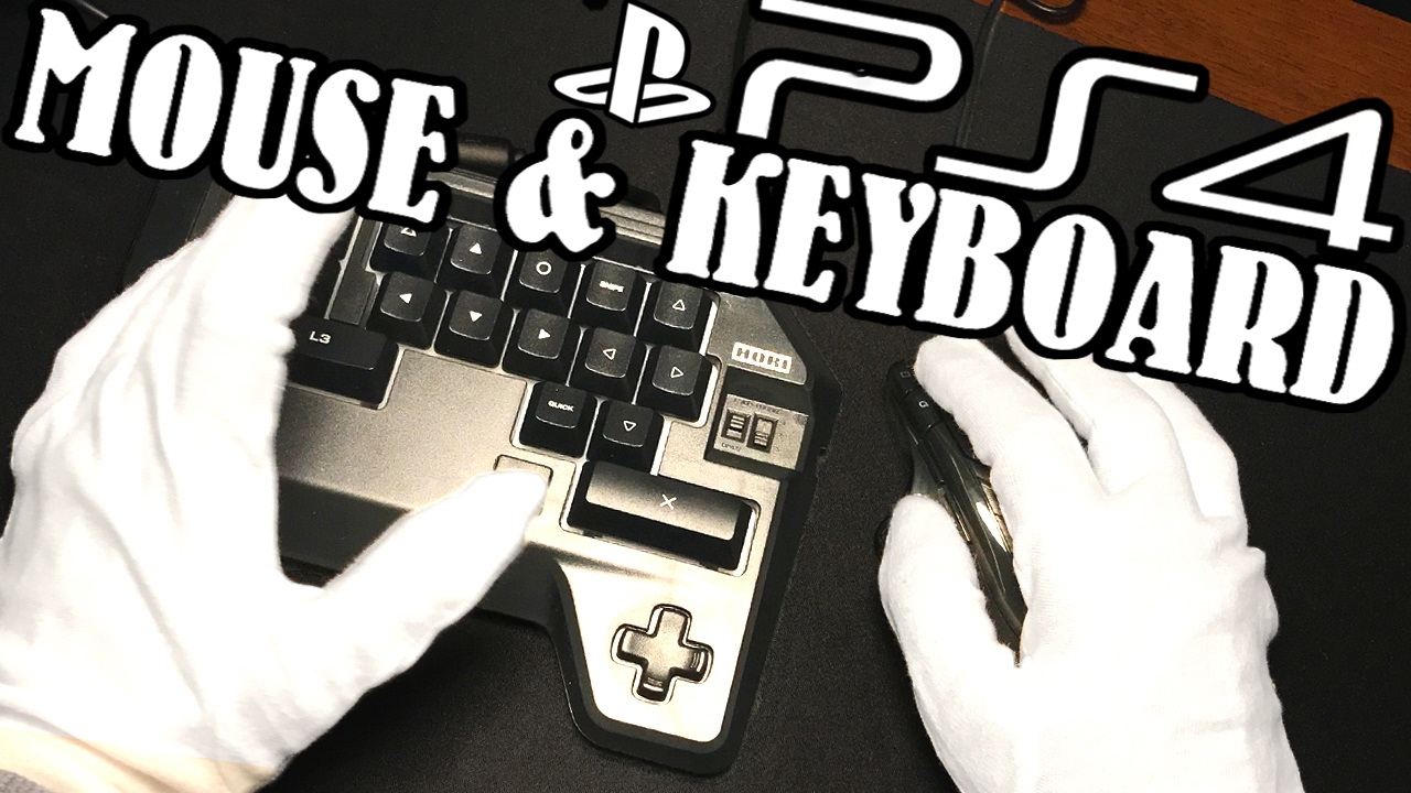 BLACK OPS 3 ZOMBIES w/ PS4 MOUSE & KEYBOARD CHALLENGE! Unboxing & Review of Hori Gamepad