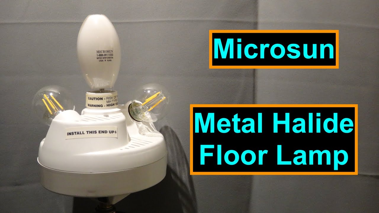 Microsun - The Metal Halide Floor Lamp