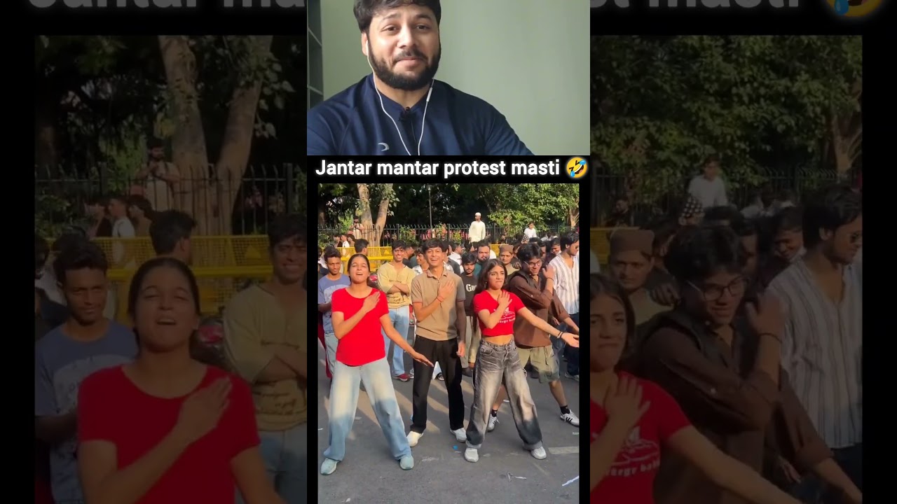 Jantar Mantar Protest🤣😂 #instagram #reels #trending
