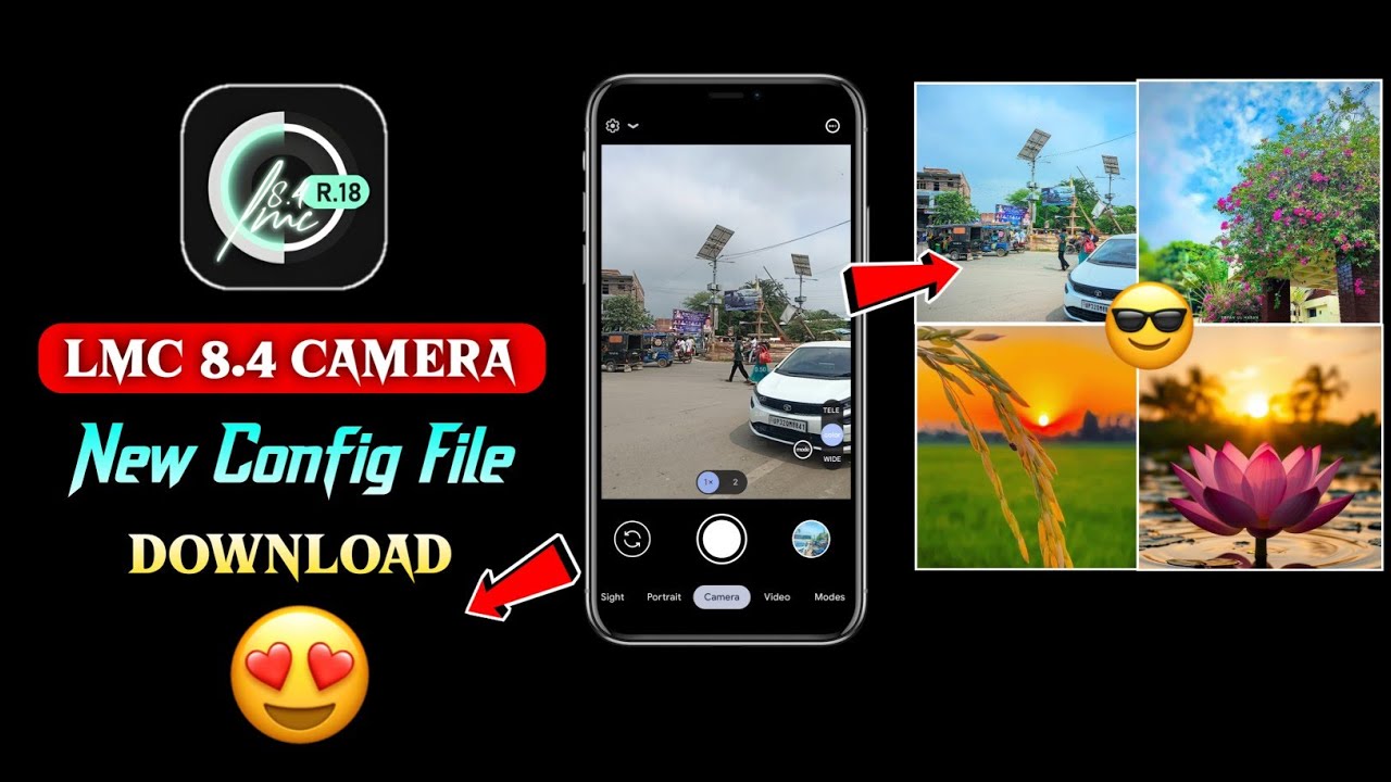 LMC 8.4 Camera Setup & Config Files Download Tutorial || Working in All Phone ✅