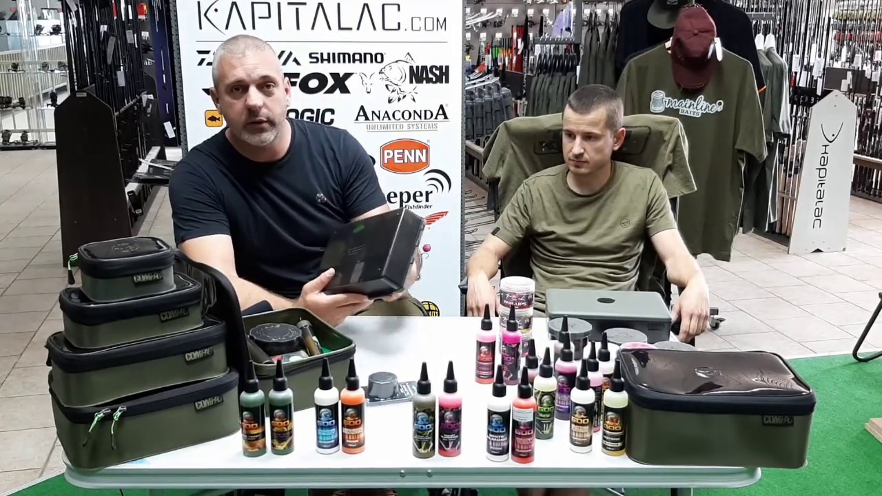 Korda prezentacija u Kapitalcu - Tackle box, Compac bags, Goo, Infuza, Cork Dust Wafters