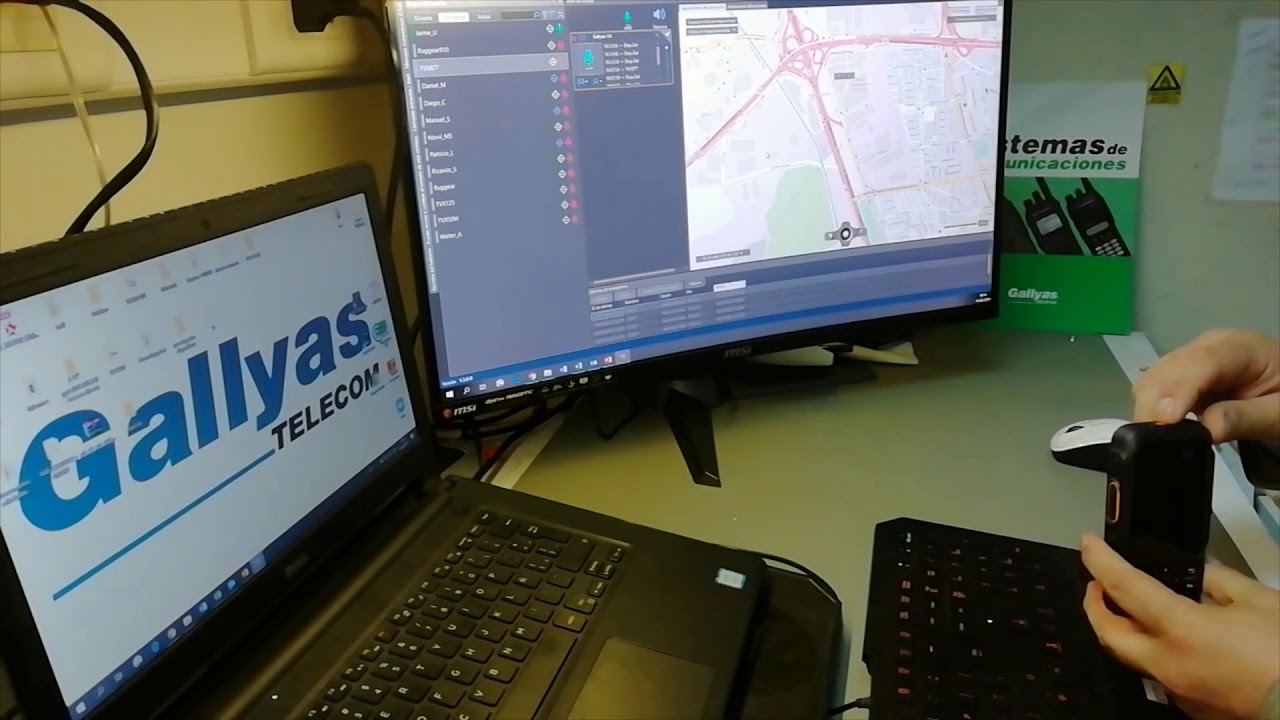 Uso de consola con modelo TVX887 de Teamvox