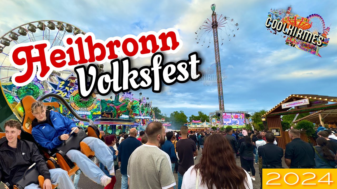Public Viewing auf der Theresienwiese | Heilbronn Volksfest 2024 [ Werbung ] - Clip by CoolKirmes