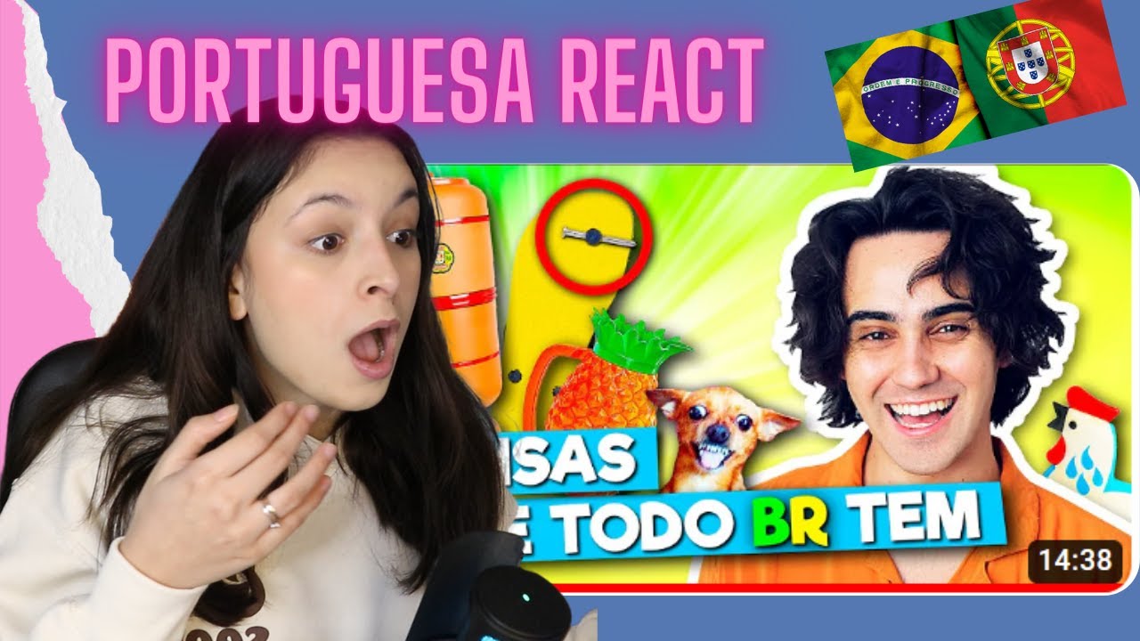 PORTUGUESA REAGINDO A COISAS TÍPICAS DO BRASIL! MAIS DO QUE SAMBA E FUTEBOL! @Matando Matheus a Grito