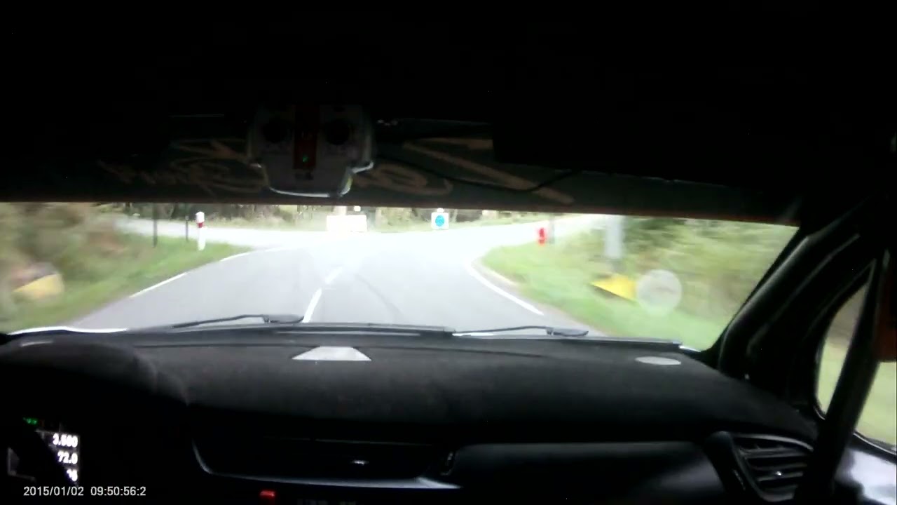 Rallye du pays basque 2025  Es 8 Helette  Alary christophe/ Briand agathe