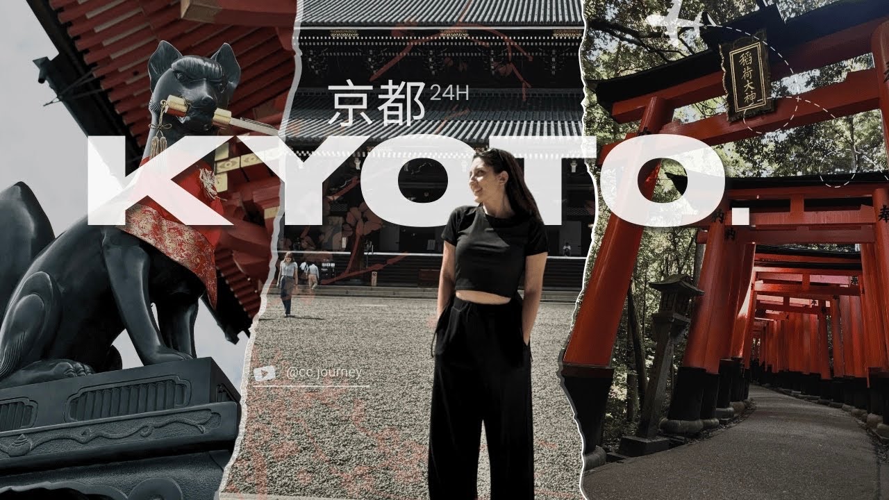 24h in Kyoto, Japan 🇯🇵 Fushimi Inari gates, night walks at historic Gion district, Shinkansen🚄