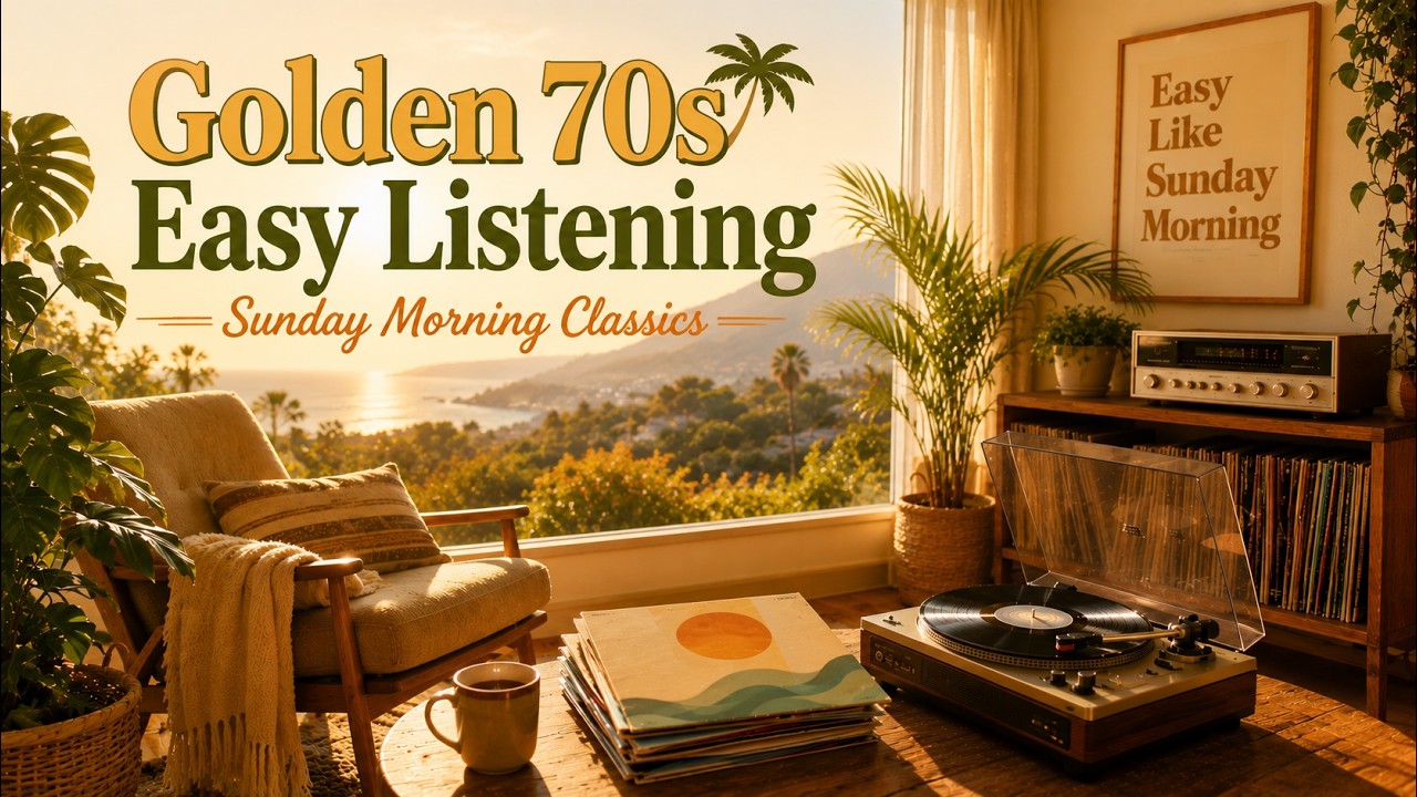 Golden 70s Easy Listening🌴 Sunday Morning Classics | Aura Tunes