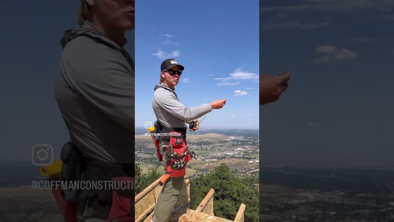 The Tallest house we ever built! #construction #framing #houseconstruction