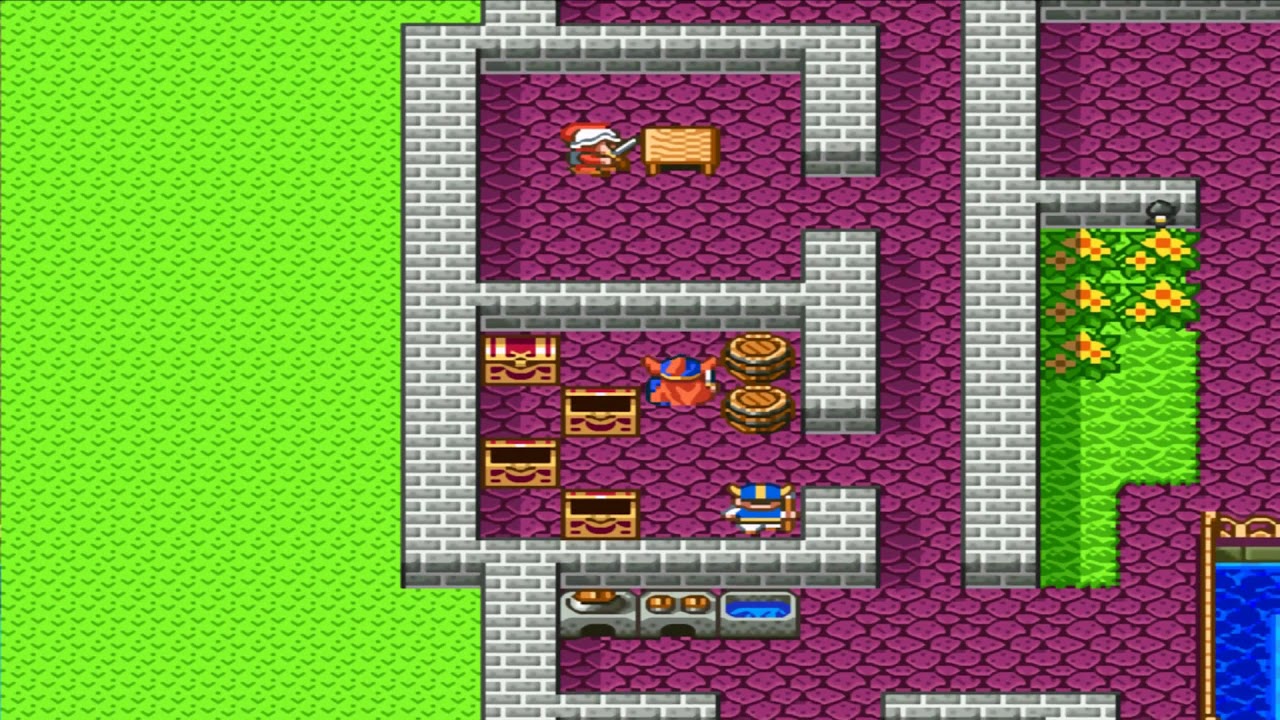 Dragon Quest I - 17 Radatome (Tantegel) - Gwaelin's love, Stones of Sunlight