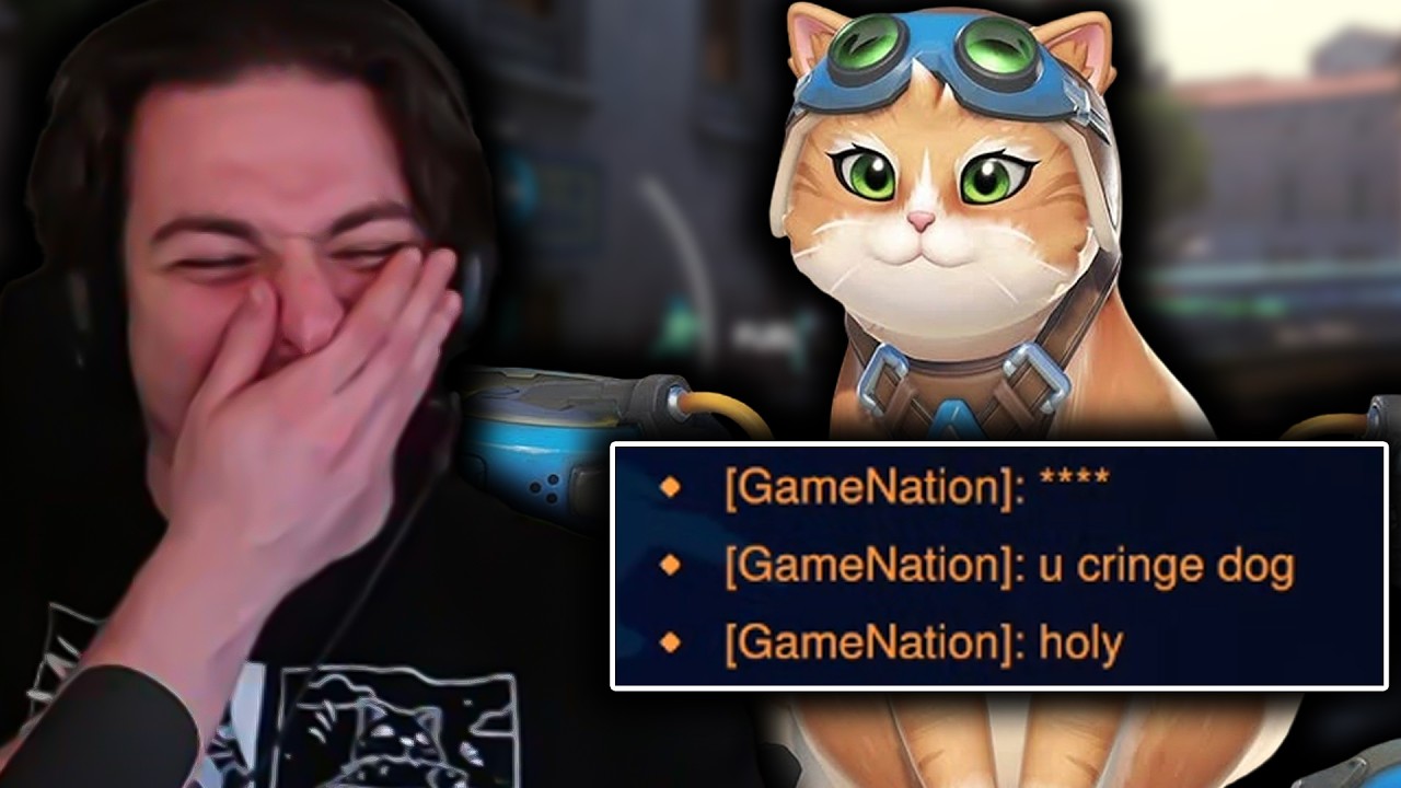 Terrorizing the Enemy Backline with Jetpack Cat | Overwatch