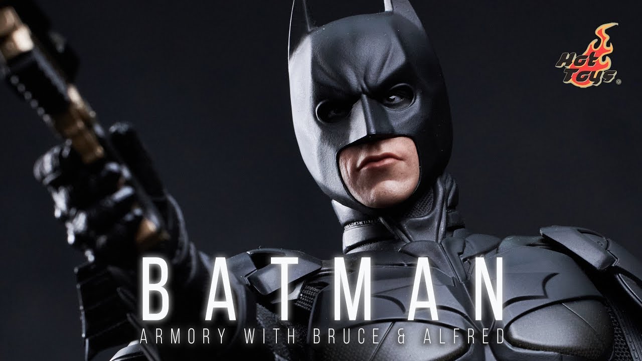 Hot Toys Batman Armory - with Bruce Wayne & Alfred Pennyworth