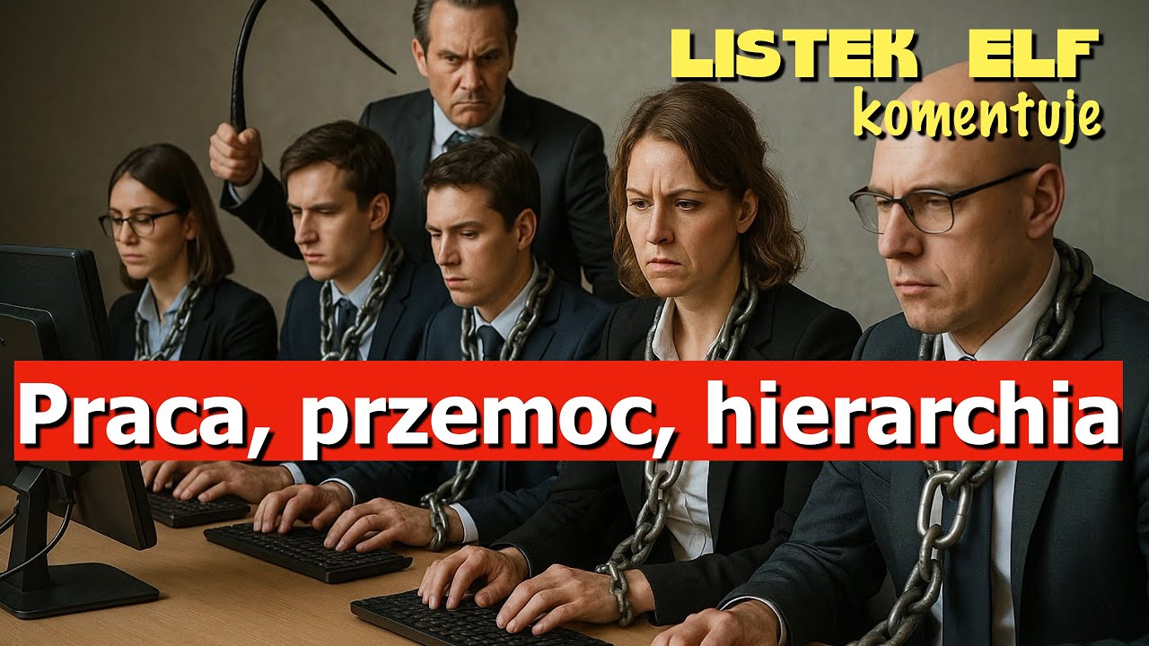 Hierarchia to forma przemocy. Pracownik nie wie, że jest niewolnikiem.