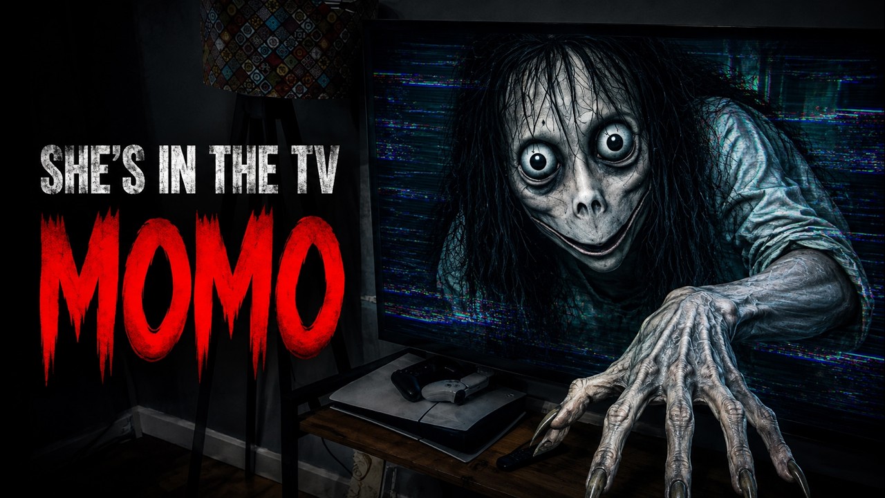 MOMO IS INSIDE THE TV | Horror Short Film