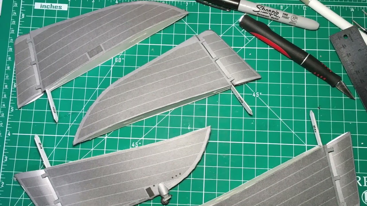 Hindenburg paper model