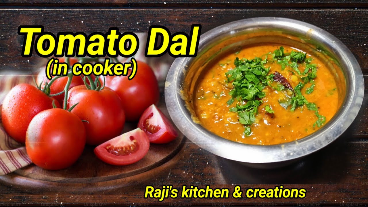 Tomato Dal Recipe/Tomato Dal in Cooker/Tomato Pappu Recipe/Tomato Tovve