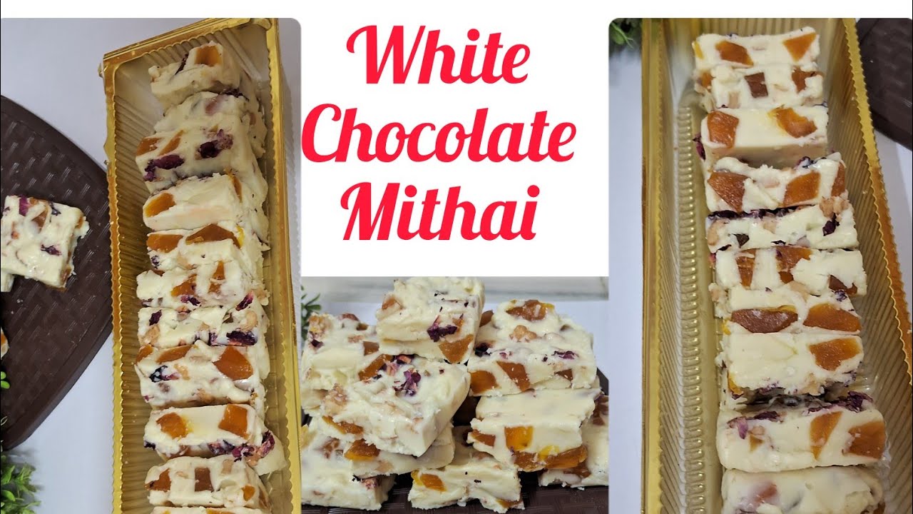 White Chocolate Mithai 