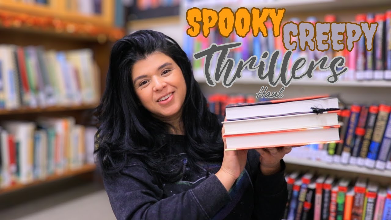 CREEPY/THRILLER BOOK HAUL | Book Of the Month CHALLENGE