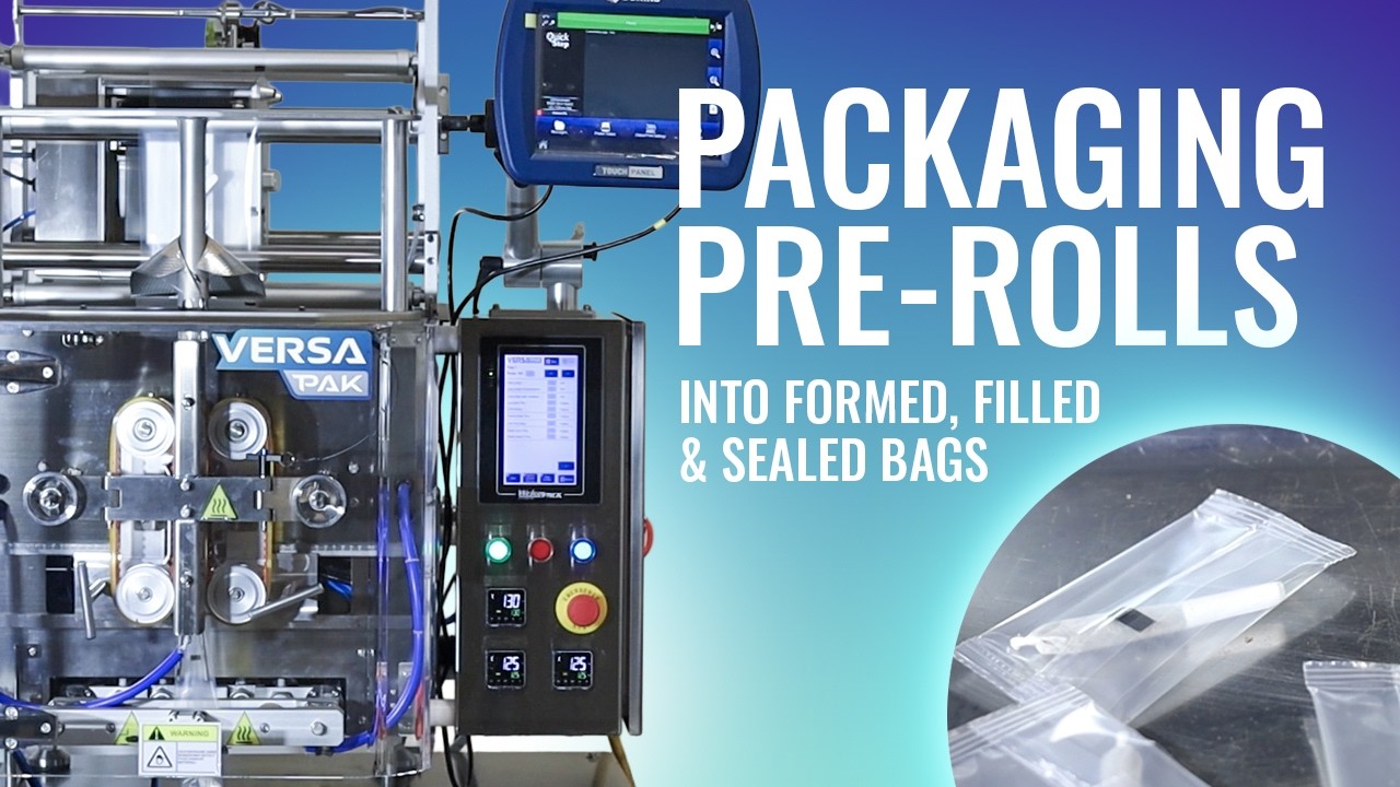 Pre-Roll Bagging Automation with Canapa VersaPak
