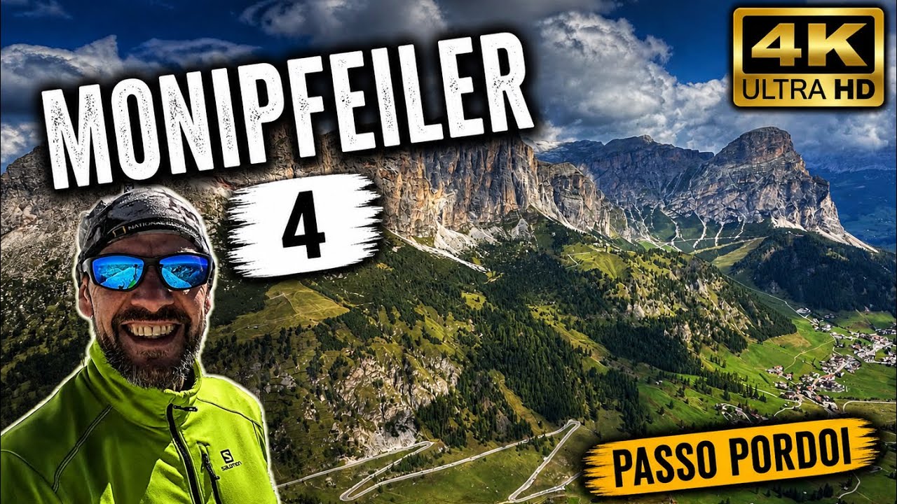 Monipfeiler (4) 🇮🇹- Gut abgesicherte Genusstour am Passo Pordoi