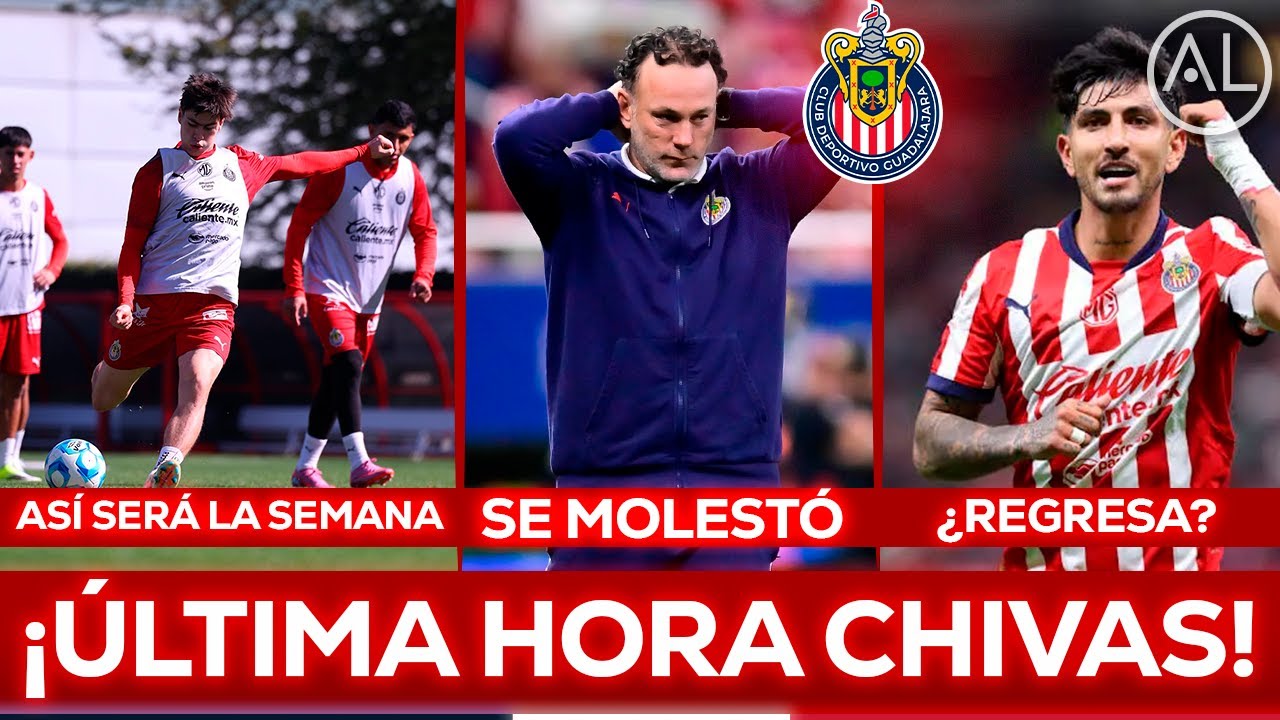 🔥 MILITO SE MOLESTÓ POR UN DETALLE | ¿REGRESA POCHO GUZMÁN A CHIVAS? | ASI EL RESTO DE LA SEMANA