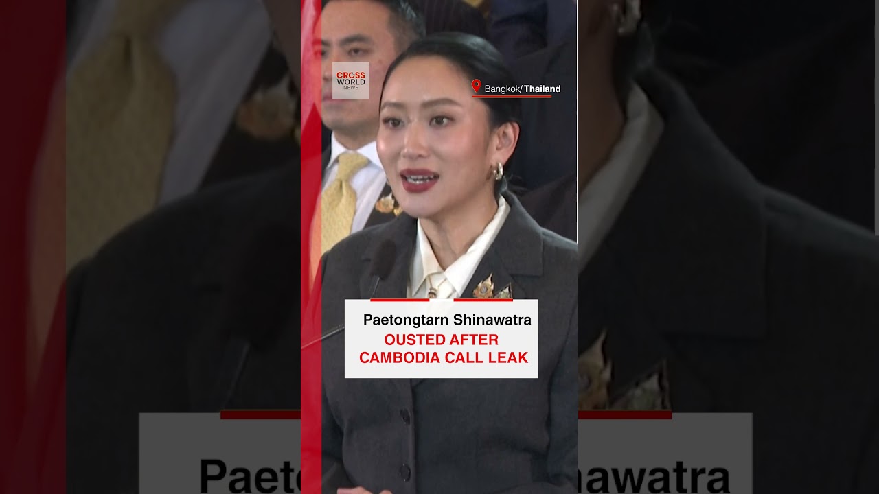 BREAKING NEWS: Leaked Call With Hun Sen Sparks Court Ouster Of Paetongtarn