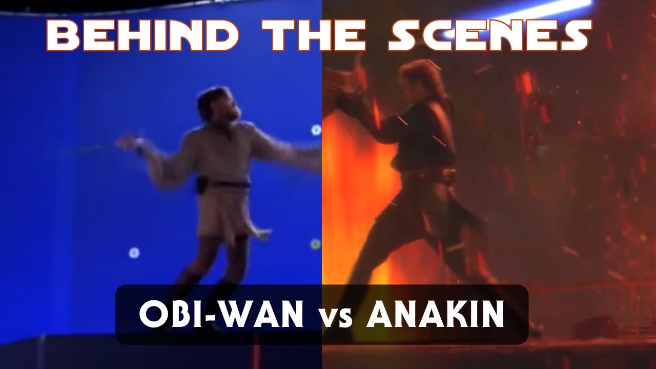Obi-Wan vs Anakin Behind the Scenes Duel | Battle of the Heroes | Star Wars: Revenge of the Sith