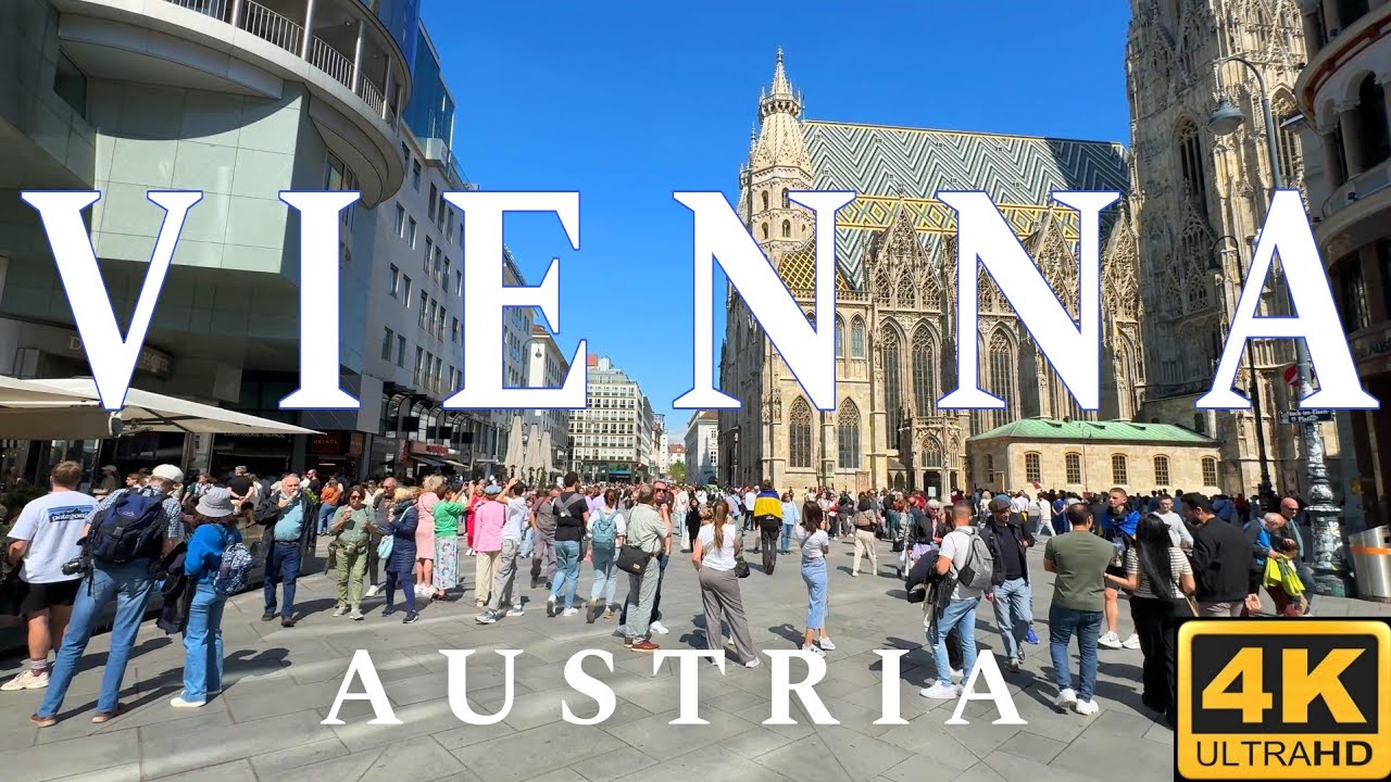 Vienna, Austria 🇦🇹 May 2025,  Walking Tour, 4K UHD