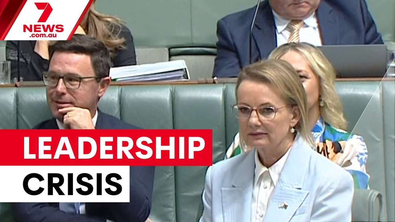 Liberal leadership showdown looms in Canberra | 7NEWS