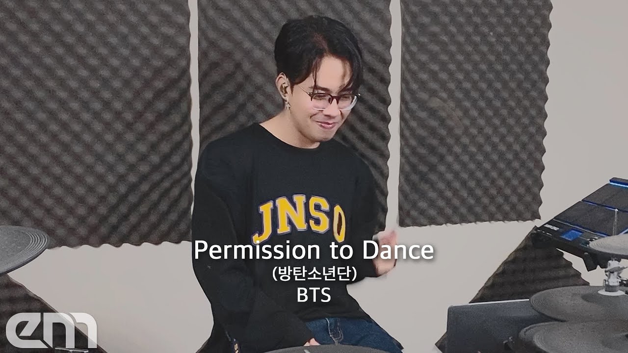 BTS (방탄소년단) - Permission to Dance | Drum Cover by Erza Mallenthinno