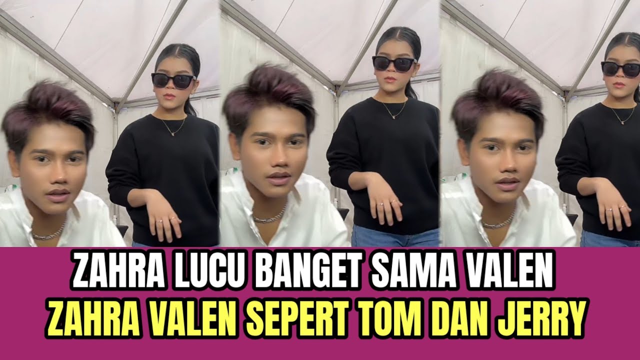 Zahra Lucu Banget Sama Valen, Zahra Valen Seperti Tom & Jerry!