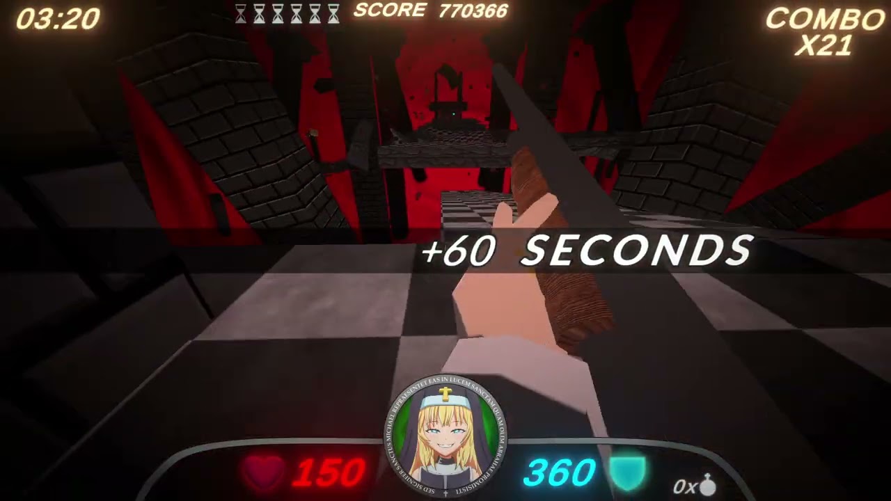 Guns and Nuns Storming Hell Gameplay Showcase