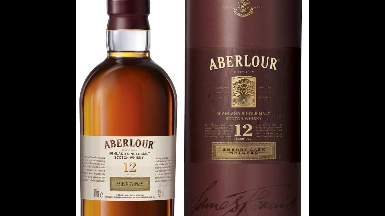 Виски обзор ABERLOUR Sherry Cask Matured -12 years