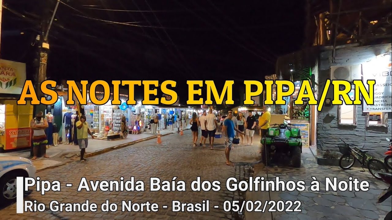 Vida noturna em Pipa - Rio Grande do Norte (Brasil)
