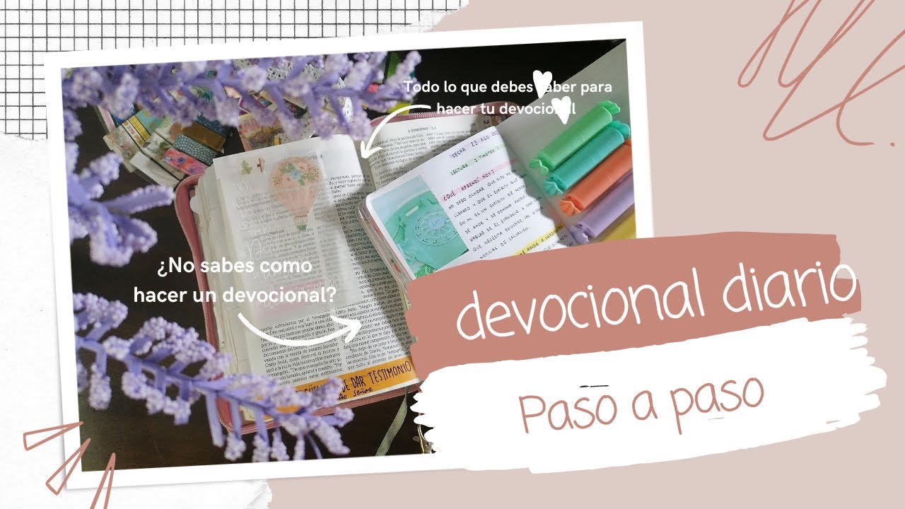 🍄✨ DEVOCIONAL PASO A PASO ✨🍄