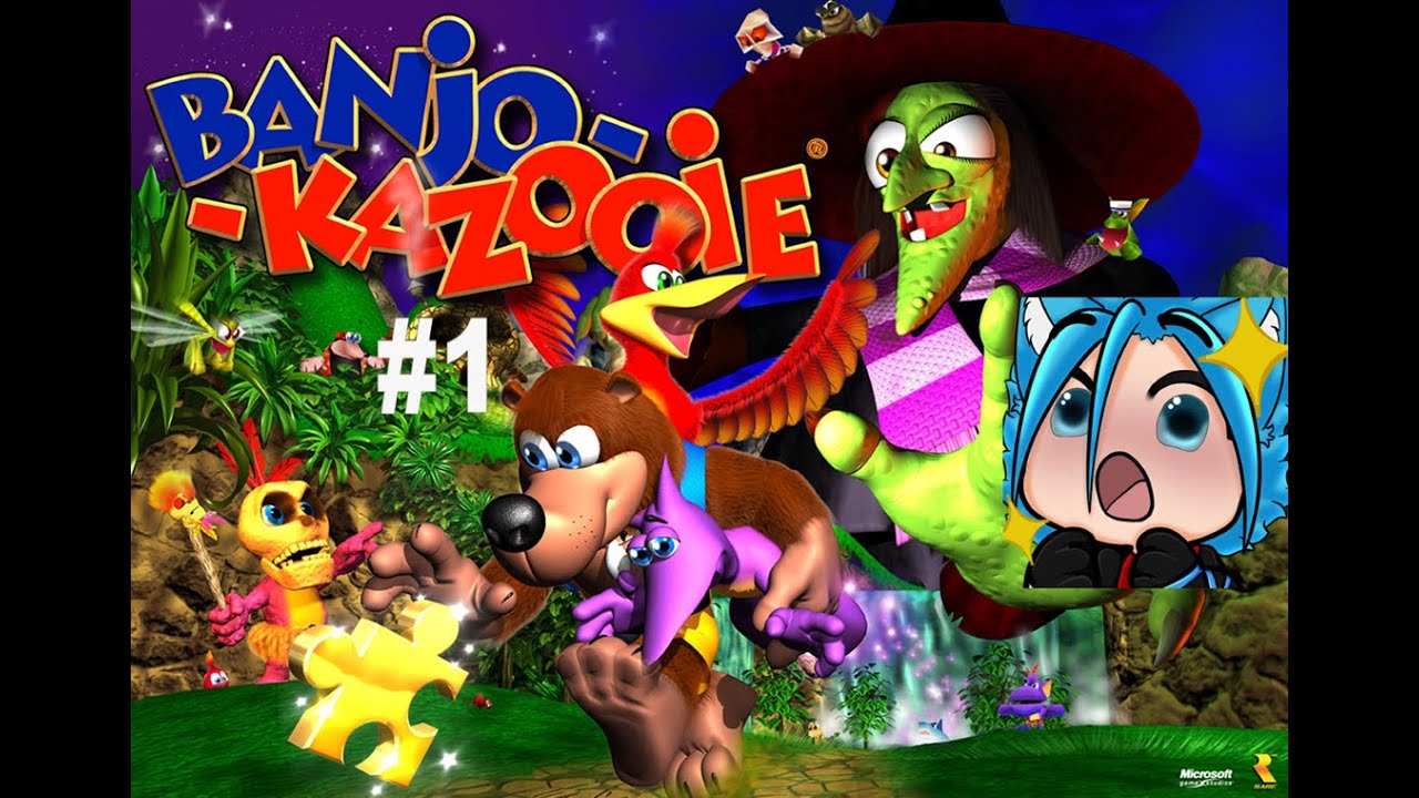 Well...my game crashed sooo...whoops  ₊˚ Banjo-Kazooie (N64) Pt 1