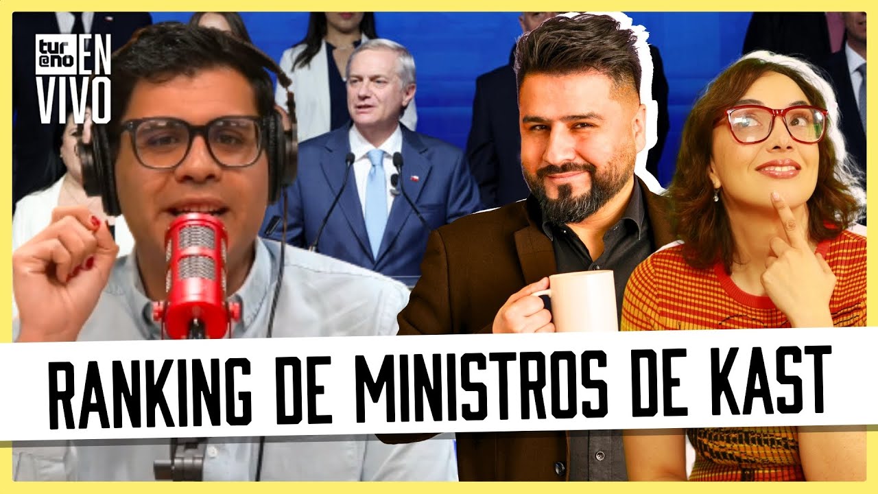 ¿Quién es el PEOR y el MEJOR ministro de KAST? ¡Danilo HERRERA los pone a COMPETIR! | #TurnoEnVivo