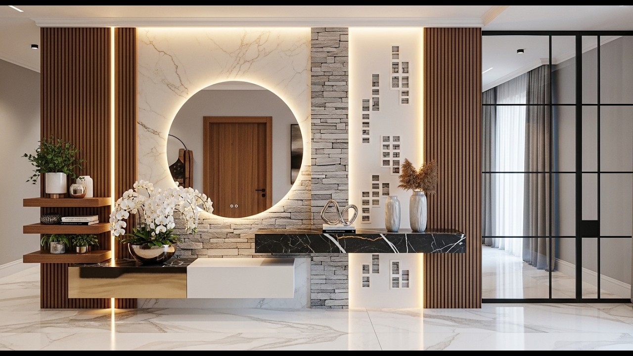 300+ Trendy Living Room Divider Ideas 2026 | Modern Partition Wall Designs P2