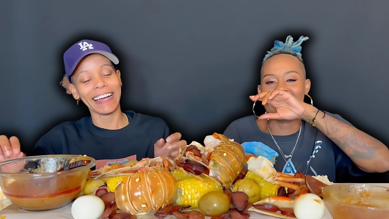 SEAFOOD BOIL MUKBANG + I DON’T IDENTIFY AS A LESBIAN ANYMORE (UNEDITED)