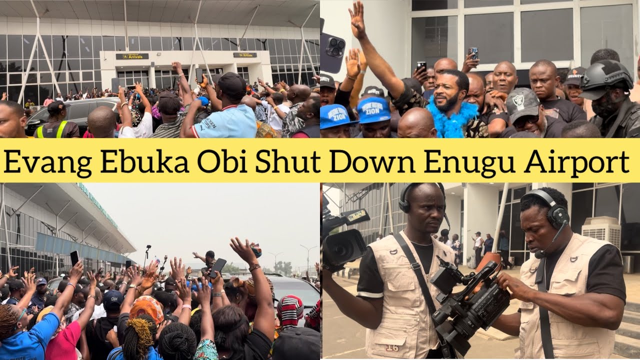 Evang Ebuka Obi Shut Down Enugu Airport 