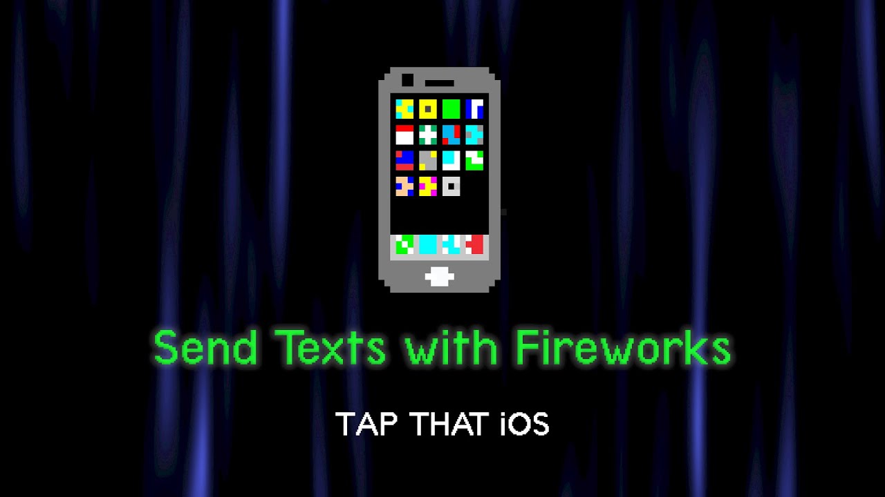 Send cool text messages in iOS Fireworks, Confetti, and more