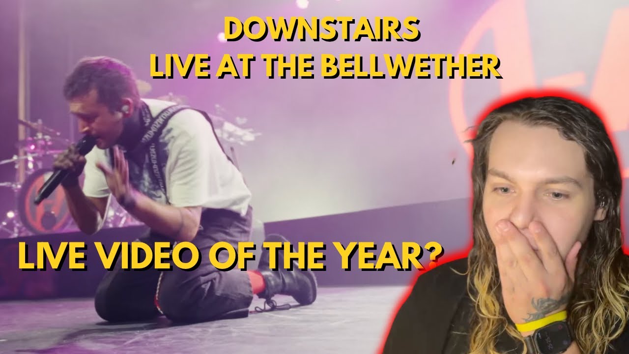 this changed me.. |downstairs live at bellwether- drummer reacts|