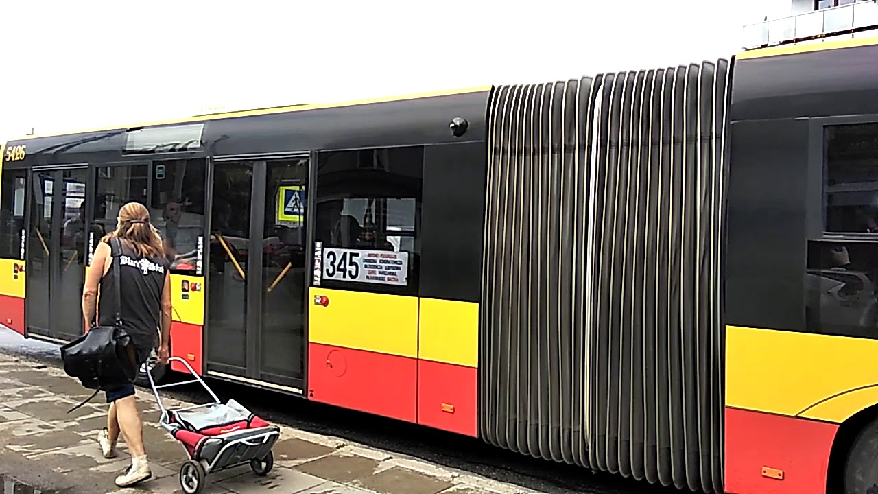Solaris Urbino 18 III #5426 - Linia 345 (odjazd) [MZA Warszawa]
