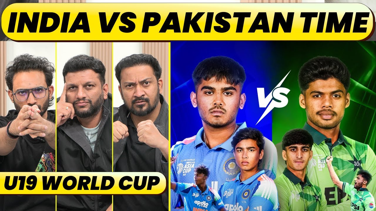 🔴U19WC: INDIA vs PAKISTAN TIME. INDIA & PAK THRASH ZIM, NZ. REVENGE TIME NOW