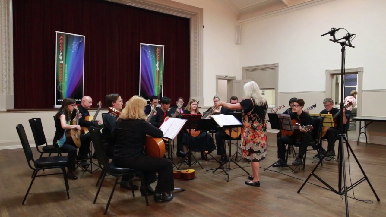 WA Classical Guitar Society Orchestra plays 'Great Barrier' Suite by Richard Charlton