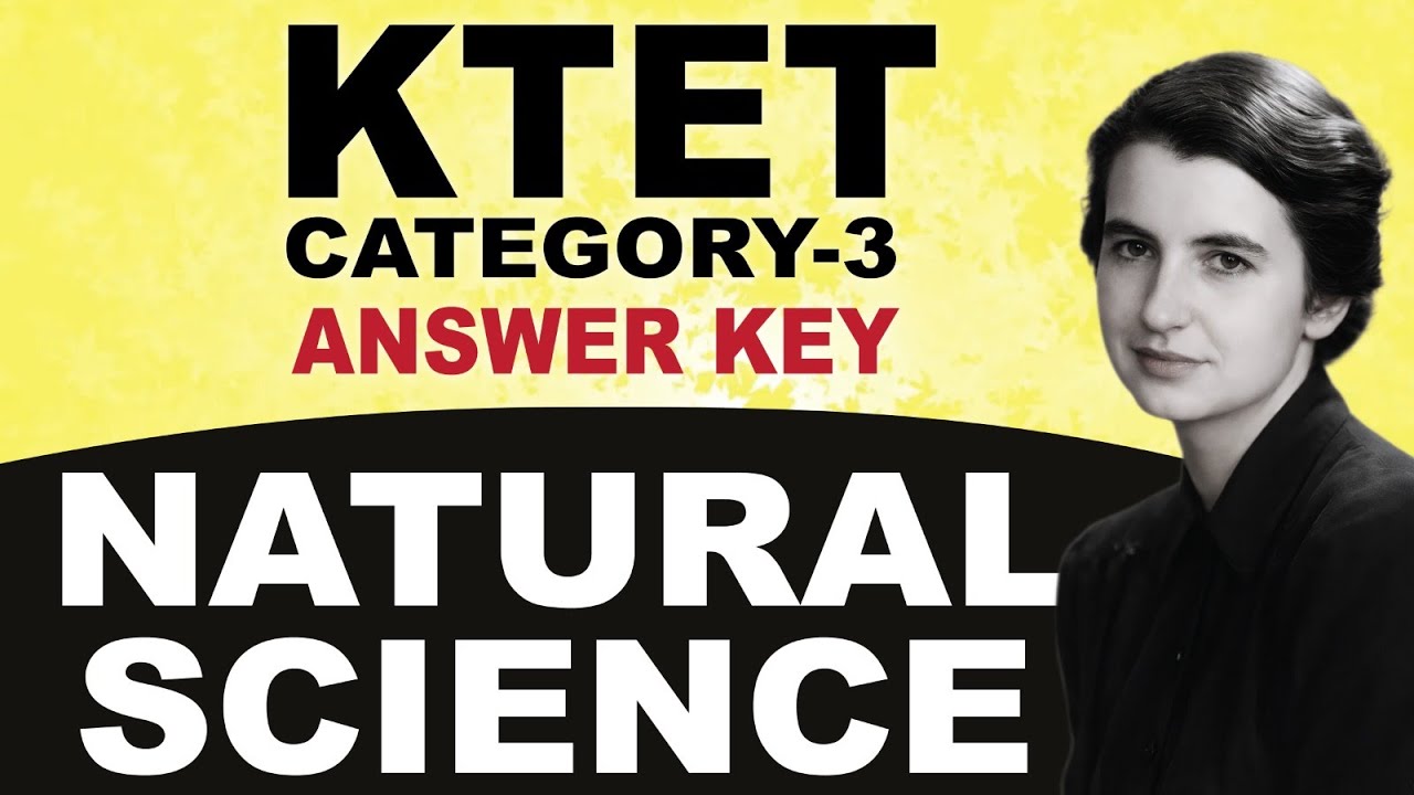 KTET ANSWER KEY | CAT 3 NATURAL SCIENCE | 23/02/26 | KTET 2026 #ktetexam2026 #ktet3social #aims