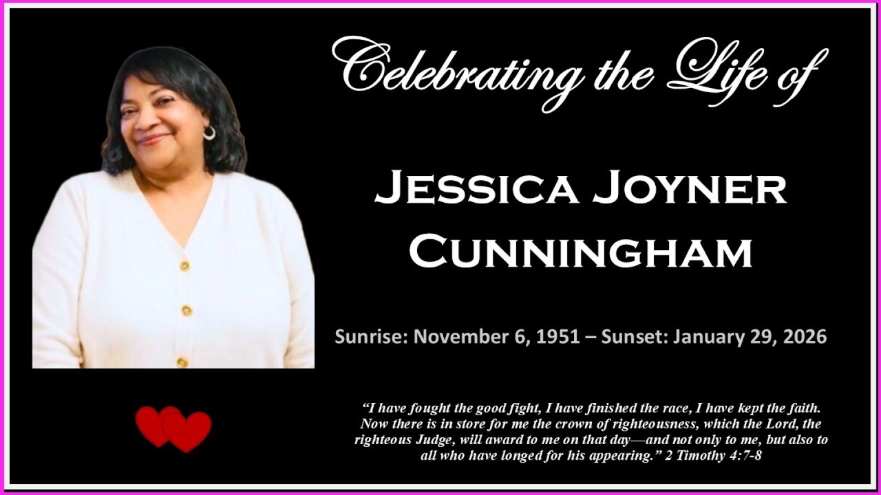 Funeral Service | 02.21.26 | Jessica J. Cunningham | 11 am
