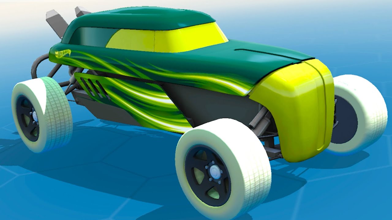 Машины Hot Wheels Race Off #1 Кид на Внедорожнике Rip Rod на Машинки Кида