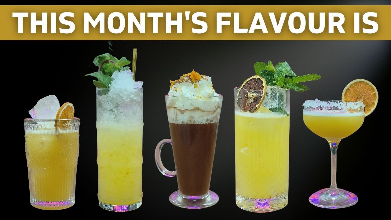 5 Easy Orange Cocktails you should try this weekend!